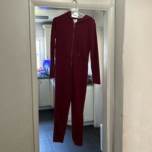 Super soft red Yitty jumpsuit NWT